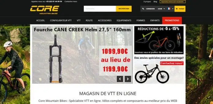 site vente vtt en ligne