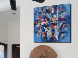 Conversation autour d’un tableau moderne original et unique tableau moderne pas cher