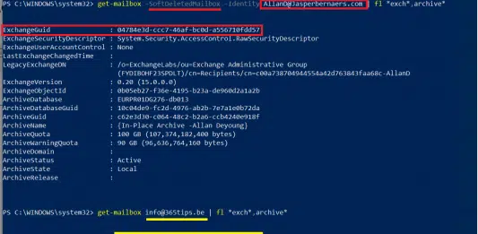Comment restaurer la boîte aux lettres ?