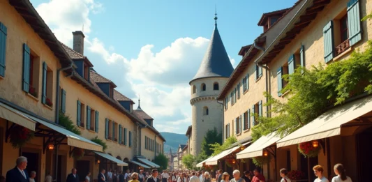 Les traditions ancestrales des villages médiévaux français