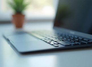 Clavier de tabulation, techniques et astuces pour en tirer le meilleur parti Clavier d'ordinateur moderne avec touche tab en gros plan